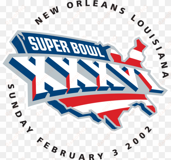 super bowl xxlii was played at the rose bowl - super bowl 36 symbol