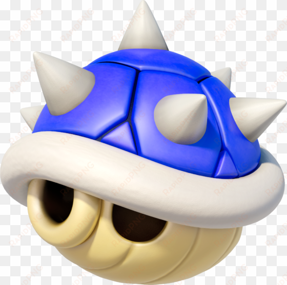 Super Mario Kart Png Pic - Blue Shell From Mario Kart transparent png image