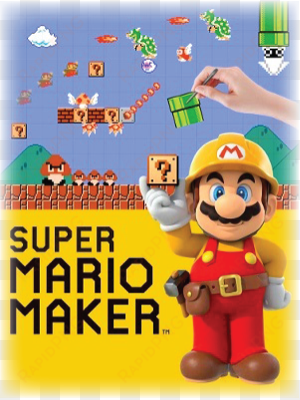 Super Mario Maker Cover Art - Super Mario Maker Pc transparent png image