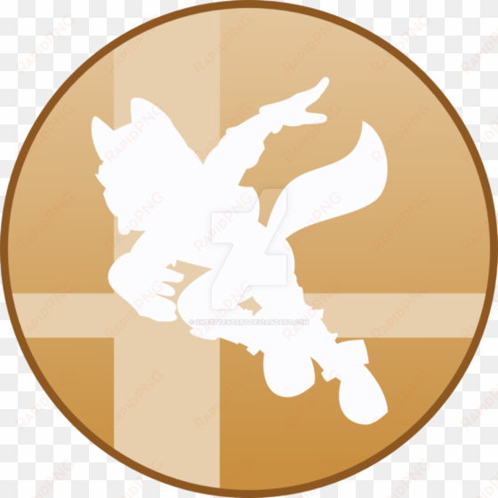 super smash bros fox button by koonzycorner on deviantart - smash bros fox vector