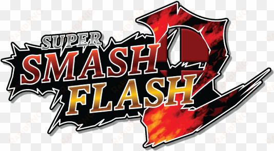 super smash flash 2 logo - super smash flash 2 title