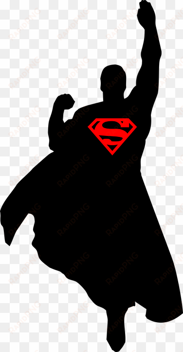 superman-3222965 960 720 - superman silhouette png