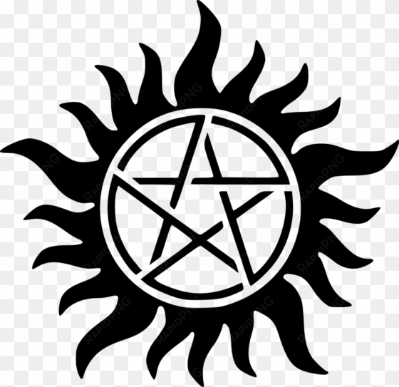 supernatural symbol png - supernatural anti possession symbol