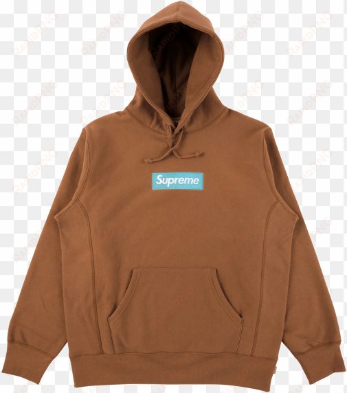 Supreme Box Logo Hoodie transparent png image