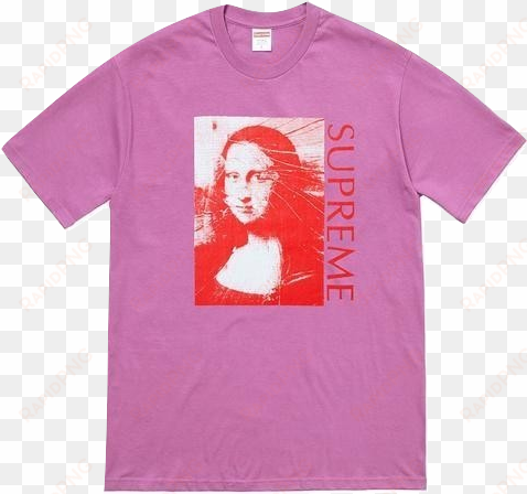 supreme mona lisa tee - tee supreme mona lisa