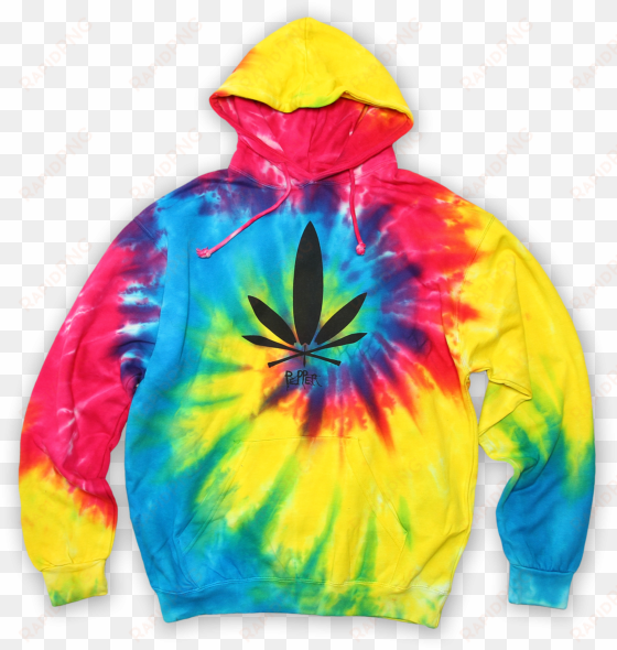 surf weed tie dye pullover $50 - hoodie