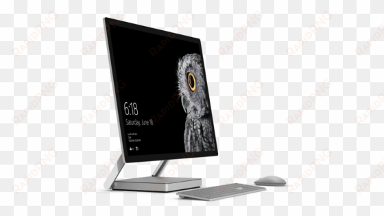 surface studio with keyboard and mouse - microsoft studio desktop