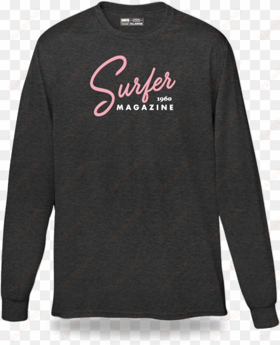 surfer t shirts script l/s tee - sweatshirt