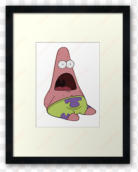 surprised patrick transparent background