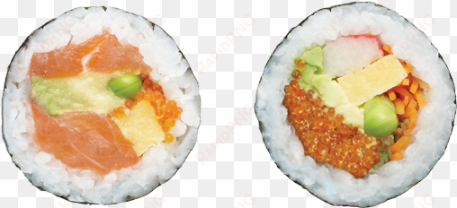 sushi png transparent image - sushi roll top view png