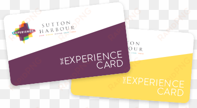 sutton harbour experience cards - experience card