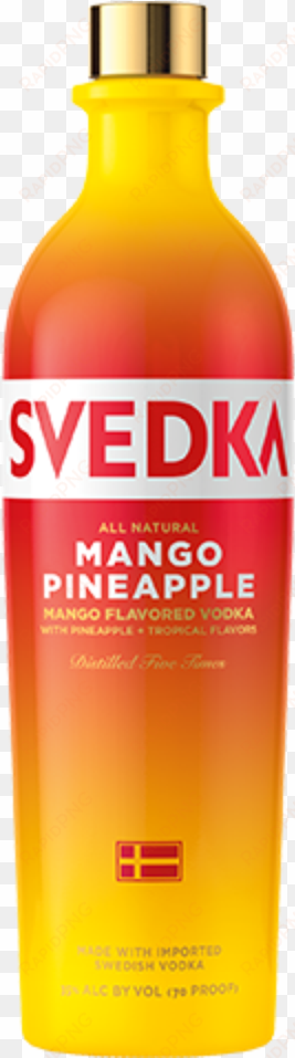 svedka mango pineapple - strawberry lemonade svedka
