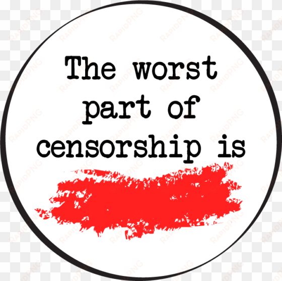 svg black and white library anti censorship by haters - worst part of censorship