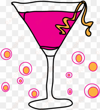 svg download b day party pink meylah - martini clip art