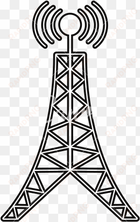 svg drawing at getdrawings com free for personal - tower antenna clip art