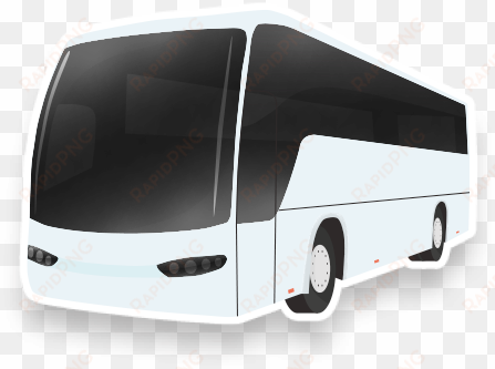 svg free stock charter bus - coach