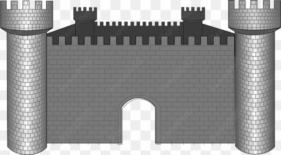 svg freeuse download a clip wall - castelo de pedra desenho