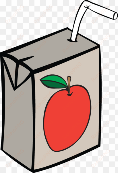 svg juice box clipart - apple juice clipart