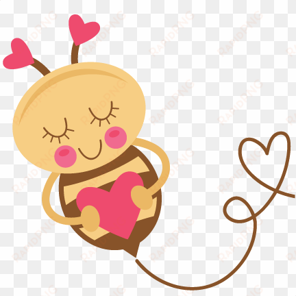 svg library stock cute girl silhouette at getdrawings - bee with a heart