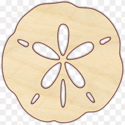 svg library the wooden hare - sand dollar clipart