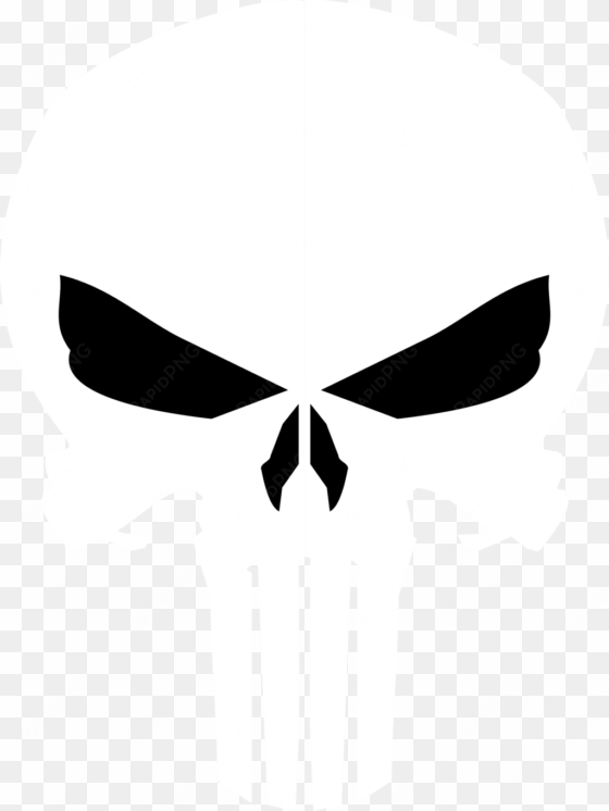 svg logo punisher - punisher skull png