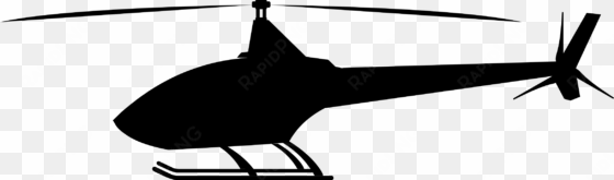 Svg Royalty Free Library By Dg Ra Silhouette Icons - Silhouette Helicopter transparent png image