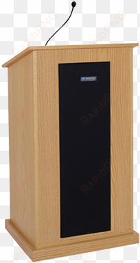 Sw470 Chancellor Podium With 150-watt Pa & Wireless - Amplivox Wireless Chancellor Lectern W Speakers, Mic transparent png image