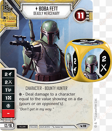 swd09 boba-fett - star wars destiny legacies