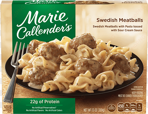 Swedish Meatballs - Marie Callender Country Fried Chicken Breast Tenders transparent png image