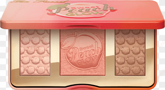 sweet peach glow - too faced - sweet peach glow peach-infused highlighting