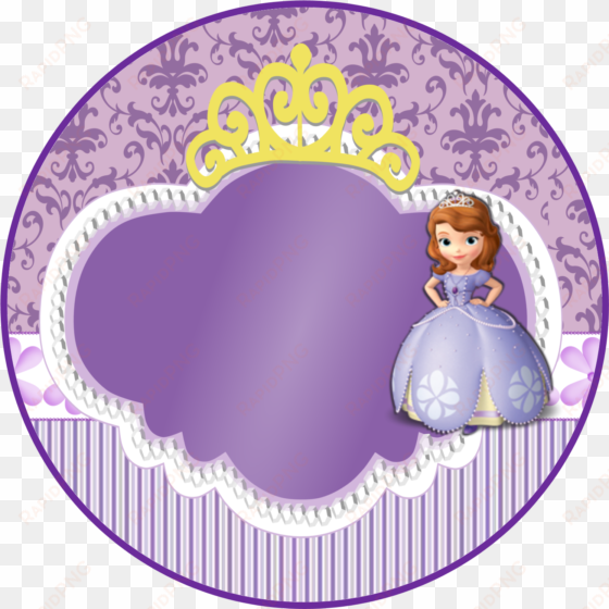 sweet sofia the first toppers or free printable candy - masha y el oso