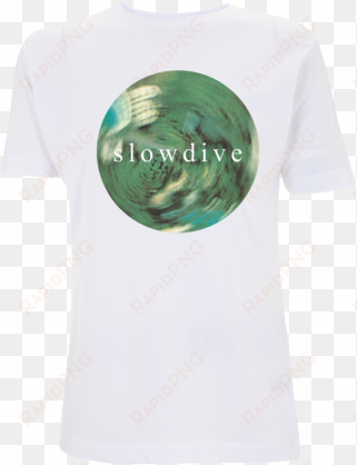 swirl white t-shirt - slowdive swirl shirt