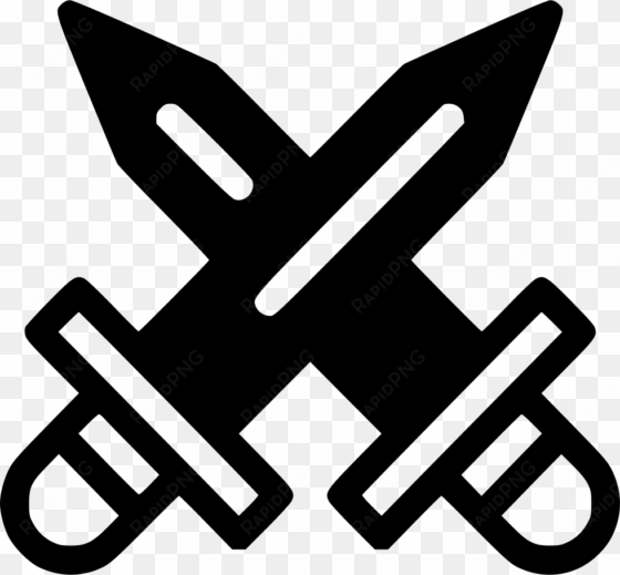 swords crossed - - buster sword icon