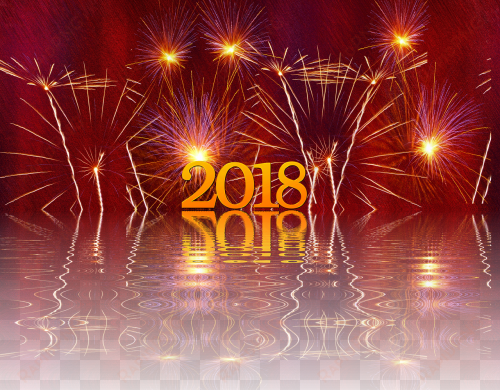 sylvester,2018,new year's day,new year's eve,fireworks,year, - happy new year 2018 image hd