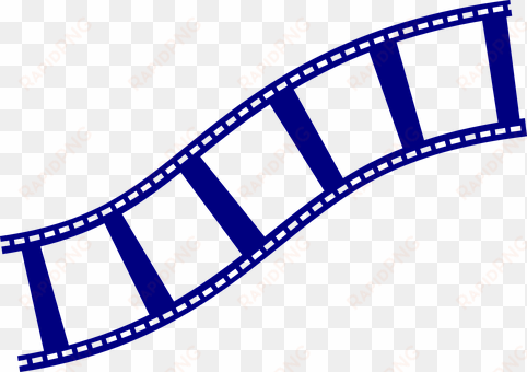 Symbol Film Strip Filmstrip Movie Film Ree - Film Strip Blue Png transparent png image
