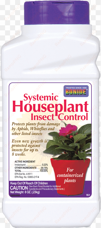 systemic houseplant insect control - bonide products 951 houseplant systemic insect control