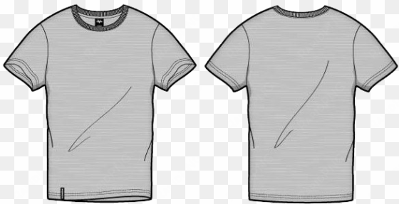 t-shirt template png image background - plain grey t shirt template