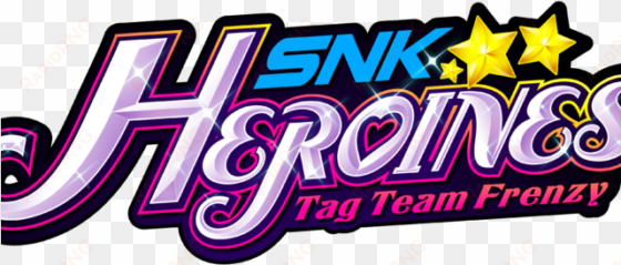 tag team frenzy playstation - snk heroines logo