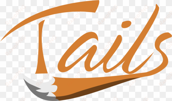 tails logo - tails the fox logo