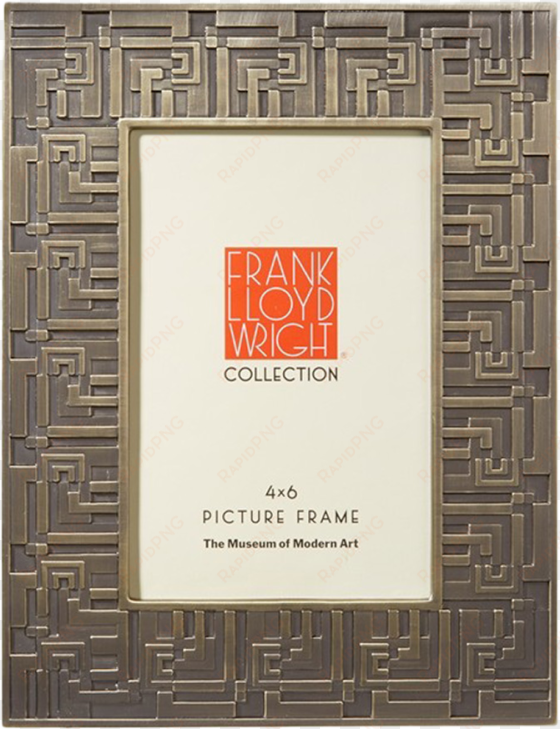 taliesin metal frame - frank lloyd wright heller gift picture frame