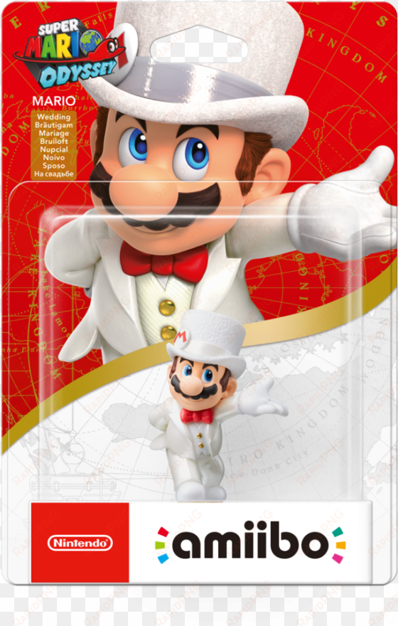 talk about a strange way to find out new information - amiibo super mario - wedding mario