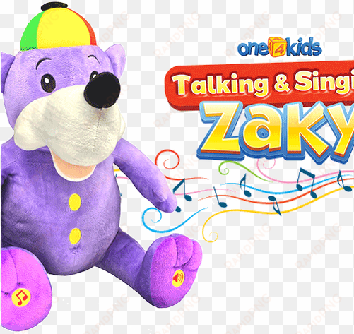 talking & singing zaky toy - stuffed toy