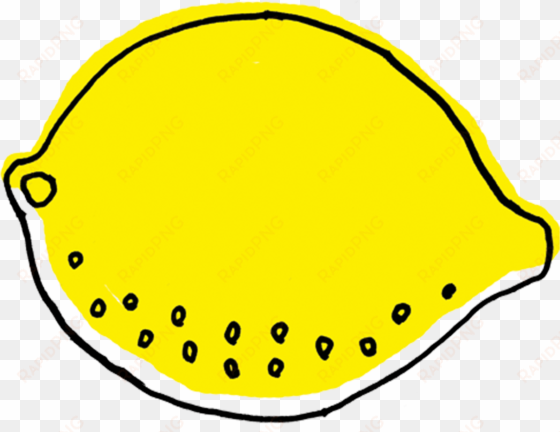 Tangy Lemon - Tattly transparent png image