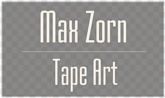 tape art, by max zorn, a street artist from amsterdam, - management