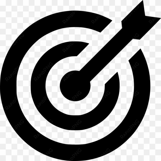 target success bullseye goal archery arrow comments - target icon png green