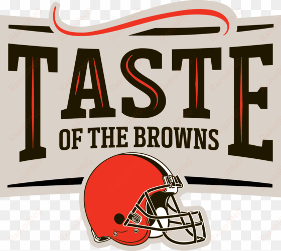 taste browns pms update - cleveland browns white 27" x vintage wall art