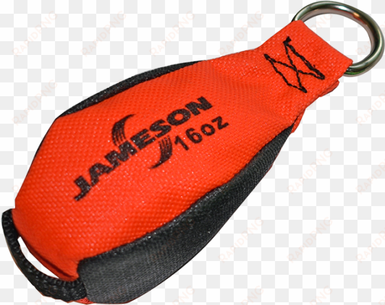 tb-16 jameson orange/black throw bag, 16 ounces - ounce