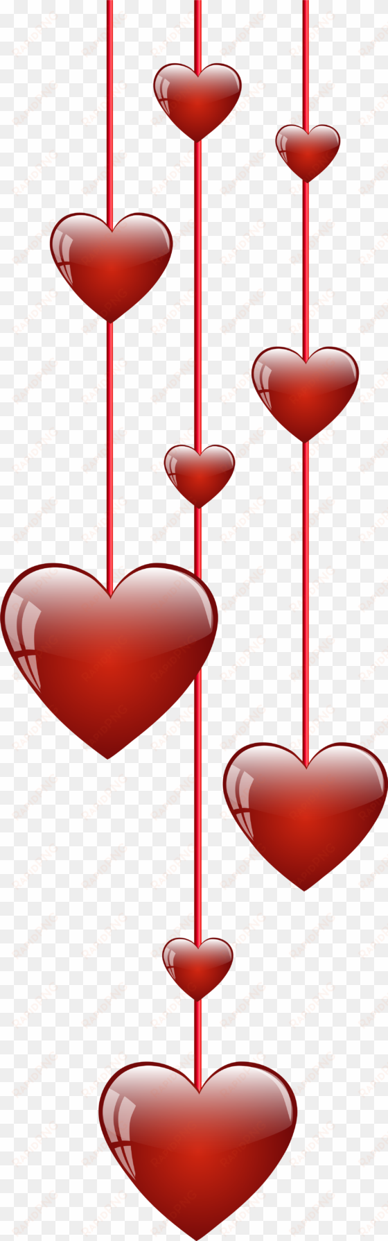 Tborges Happypeople Haertballoons - Hanging Hearts transparent png image