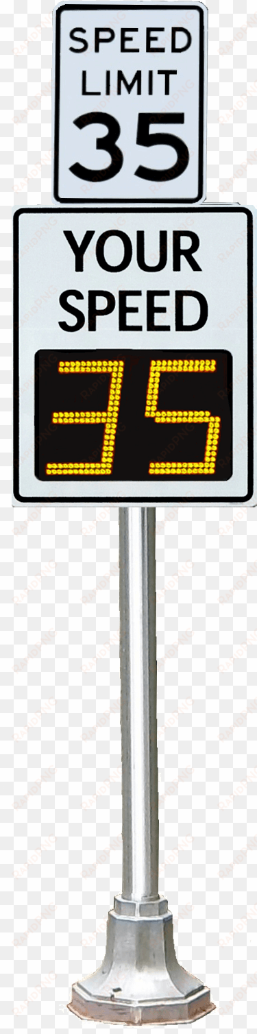 tc-1000 radar speed sign - shield radar speed displays