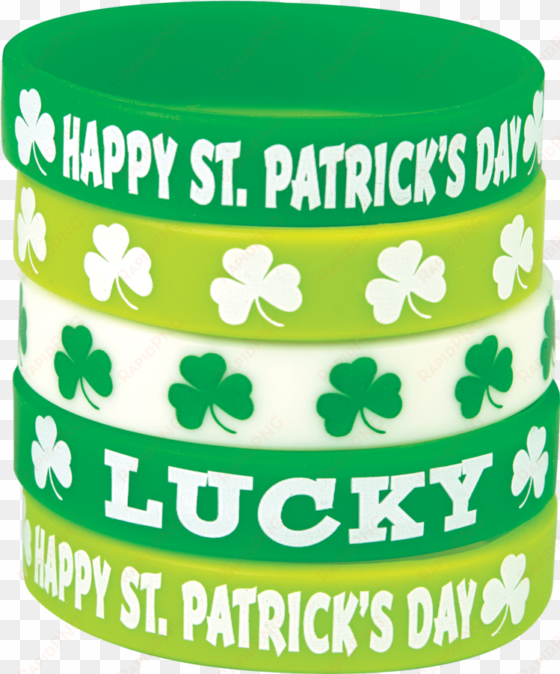 tcr 6526 st - teacher created resources st patricks day wristbands,
